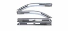 Chrome Trim Window Visors Fits Dodge Ram 1500 2019-2026 Quad Cab 4 Piece New. Price: $254.99.
