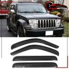 Fits 08-14 Jeep Liberty Acrylic Side Window Visors Sun Rain Deflector Guard 4PCS New. Price: $26.99.