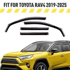 Rain Guards Vent Visors Shade For 2019-2025 Toyota RAV4 Shatterproof New. Price: $61.94.