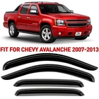 Rain Guards Vent Visors Shade For 2007-2013 Chevrolet (chevy) Avalanche New. Price: $62.99.