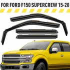 Rain Guards Vent Visors Shade 2015-2020 Ford F-150 Supercrew New. Price: $61.94.