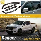Fits Ford Ranger 2019-2023 In-channel Vent Window Visors Rain Guard Deflectors New. Price: $49.99.