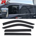 Fits 19-26 Chevy Silverado Gmc Sierra 1500 Crew Cab Window Visor Sun Vent Guard New. Price: $32.99.