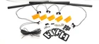 Amber Lenses Lund Sun Visor Complete Install Kit: Led Wiring, Emblem, Hardware New. Price: $199.95.