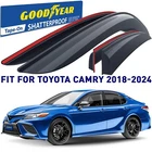Rain Guards Vent Visors Shade For 2018-2024 Toyota Camry Shatterproof New. Price: $104.99.