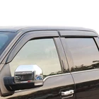 Window Visors 2015-2026 Ford 150 Supercrew 4 Piece Dark Smoke Apilt Rain New. Price: $89.99.