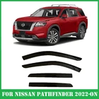 For Nissan Pathfinder 2022-2025 Tinted Window Visors Deflectors Rain Guards New. Price: $53.99.