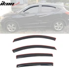 Fits 16-22 Honda Hr-v 4PCS In-channel Window Visors Acrylic Rain Deflectors New. Price: $38.99.