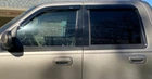 Avs Tape-on Smoke Rain Guards Vent Visors Shade 2001-2003 Ford F150 Crew Cab New. Price: $79.99.