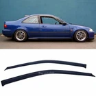Fits 92-95 Honda Civic Acrylic Window Visors 2PC New. Price: $26.99.