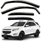 Sun Rain Visors Wind Guards For 2010-2017 Chevrolet Equinox Shatterproof New. Price: $59.99.