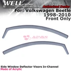 Wellvisors For Volkswagen Beetle 1998-2010 Window In-channel Guards 2PCS New. Price: $74.99.