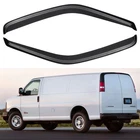 Window Visors Rain Guards Shield For 1996-2025 Chevy Express Van, Out-channel... New. Price: $45.50.