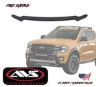 2019-2023 Ford Ranger Avs Bugflector Medium Profile Hood Shield Deflector New. Price: $105.59.