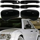 For 2005-2010 Chrysler 300 Magnum Door Handle Covers+mirror Gloss Black New. Price: $39.43.