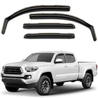 Sun Rain Visors Wind Guards For 2016-2023 Toyota Tacoma Double Cab New. Price: $59.99.