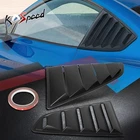 2X Rear Quarter Side Window Louvers Sun Shade Cover 15-18 Ford Mustang Coupe New. Price: $23.39.