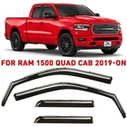 Rain Guards Vent Visors Shade For 2019-2026 Dodge Ram 1500 Quad Cab New. Price: $62.99.