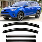 2013-2018 Tape-on Rain Guards Side Window Deflector Visors For Toyota RAV4 New. Price: $56.19.