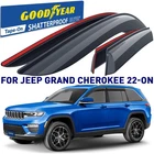 Rain Guards Vent Visors Shade For 2022-2026 Jeep Grand Cherokee Shatterproof New. Price: $104.99.