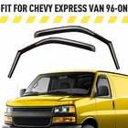 Side Window Deflectors Rain Guards For 1996-2026 Chevy Express Van New. Price: $49.49.