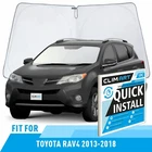Sun Protector Cover Car Auto Windshield Shade For 2013-2018 Toyota RAV4 New. Price: $25.73.