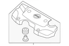 Genuine Nissan Engine Cover 14041-1EA2A New. Price: $205.01.