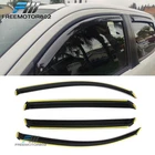 Fits 16-23 Toyota Tacoma Double Cab In-channel Window Visors Vent Rain Guards Pc New. Price: $32.59.