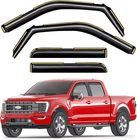 In-channel Window Rain Guards Fit Truck Ford F150 2021-2026 Supercrew Extra New. Price: $103.99.