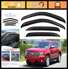 Rain Guards Window Visors For 2007-2014 Chevy Tahoe Gmc Yukon Out-channel Vent New. Price: $60.99.