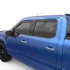Egr Smoke Blk Rain Guards Vent Visors 2017-2021 Ford F150 F250 F350 Crew Cab New. Price: $119.95.
