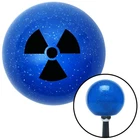 Black Nuclear Hazard Symbol Blue Metal Flake Shift Knob W/ M16X1.5 Insert Auto New. Price: $89.95.