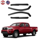 Toyota Tacoma Crew Cab 2005-2015 In-channel Window Visors Rain Guards Deflector. New. Price: $34.88.
