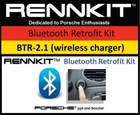 BTR-2.1 Bluetooth Retrofit Kit With Qi Wireless Charger Porsche 996 & Boxster New. Price: $189.99.