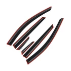Black Window Deflectors Extra Durable For Hyundai Tucson 2022-2025 6PCS New. Price: $38.99.