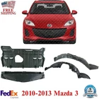 Front + Rear Engine Splash Shield Undercover Fender Liners For 2010-13 Mazda New. Price: $128.02.