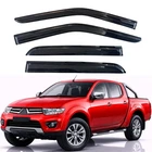 Kpy Rain Guards Fit For 2007-2014 Mitsubishi L200 Double Cab, Black New. Price: $69.90.