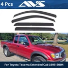 Avs Vent Visors Rain Guards For Toyota Tacoma 1995-2004 Window Deflectors New. Price: $118.97.