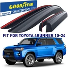 Side Window Deflectors Rain Guards For 2010-24 Toyota 4RUNNER Shatterproof New. Price: $98.99.