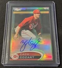 2012 Topps Chrome Zack Cozart Black Refractor Rookie Auto #d 089/100 No. 42 Reds Ungraded. Price: $24.99.