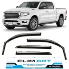 Clim Art Rain Guards For 2019-2026 Dodge Ram 1500 Crew Cab New. Price: $69.99.