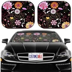 Msd Car Windshield Sunshade, MYAHABA5ZA Seamless Dark Floral 372 New. Price: $35.74.