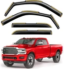 In-channel Window Rain Guards Fit For Truck Dodge Ram 2500 3500 2019-2026 Crew New. Price: $80.21.