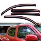 In-channel Mount Window Visors Sun Rain Guards For 05-15 Toyota Tacoma Crew Cab New. Price: $42.99.