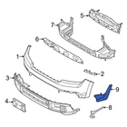 Ford Maverick 2022-2024 NZ6Z16B075A Front Left Stone Deflector New. Price: $53.90.