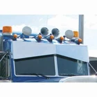 Trux TSUN-P1 14 Inch Southern Style Bowtie Visor, Blind Mount For Peterbilt New. Price: $460.00.
