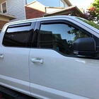 2015-2025 Ford F150 Crew Cab In-channel Window Vent Visors Rain Guard Tinted New. Price: $34.94.