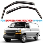Rain Guards Vent Visors Shade For 1996-2026 Chevy Express Van 2500/3500 New. Price: $41.99.