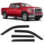 Isinlasso Window Rain Guards Fit For Chevy Silverado/gmc Sierra 1500 Crew Cab 20 New. Price: $53.75.