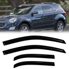 Fullux Window Rain Guards Fit 2010-2017 Chevy Equinox, Black Smoked New. Price: $47.09.
